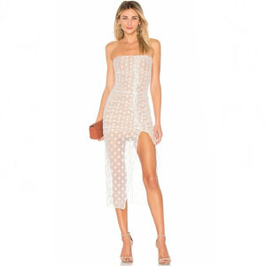 Majorelle Brady Dress in White